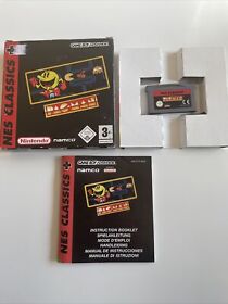 Gameboy Advance Pac-Man NES Classics mit OVP und Anleitung EUR