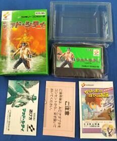 [Used] KONAMI MAD CITY Boxed Nintendo Famicom Software FC from Japan