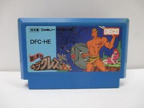 NES -- HERCULES NO EIKO Heracles -- RPG. Famicom, JAPAN Game. 10516