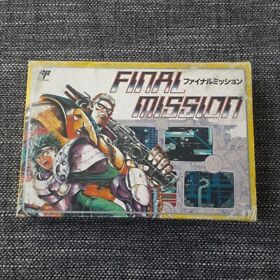 # Final Mission Famicom Nintendo FC  NES NTSC-J Complete Japan Import