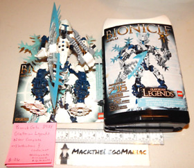 Lego Bionicle 8988 Gelu Glatorian Legends Near Complete Set w/ Container