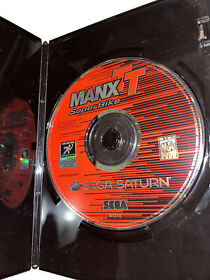 Manx TT SuperBike, (Sega Saturn, 1997) Disk Only Good Condition 
