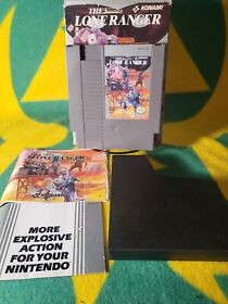 The Lone Ranger  Nintnedo Nes Cib Game Box Manual Konami