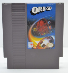 ORB-3D (Nintendo NES, 1990) Authentic Cleaned Tested Working