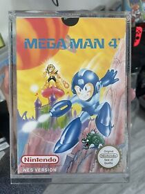 Mega Man 4 NES Nintendo CIB NEUWERTIG!!! Verrückter Zustand 