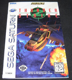 Thunder Strike 2 - Manual Only (Sega Saturn)