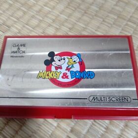 NINTENDO GAME & WATCH Mickey & Donald Multi Screen Vintage