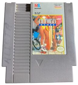 California Games NES Nintendo Entertainment System 1989 Probado Auténtico