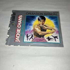SOLO MANUAL Nintendo NES Raro Jackie Chan's Action Kung Fu (Nintendo, 1990)