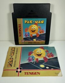 PAC MAN -- NES Nintendo Original Tengen Arcade Game INSTRUCTIONS MANUAL BOOKLET