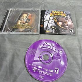Tomb Raider: Chronicles (Sega Dreamcast, 2000) Complete. TESTED. FREE SHIPPING!