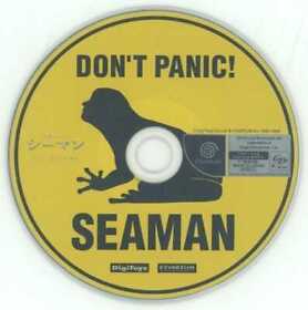 Dreamcast Software Seaman Regular Version Condition Game Disc Only