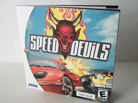 Speed Devils Manual Only NO GAME Sega Dreamcast Instruction Booklet w/ Reg Card