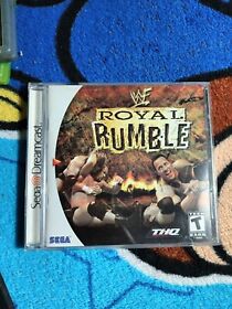 WWF Royal Rumble (Sega Dreamcast, 2000) Complete CIB, TESTED/works