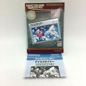 Ice Climber Famicom MINI with Box and Manual [Gameboy Advance Japanese version]