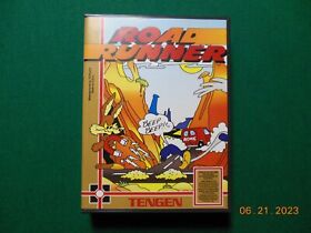 Road Runner [Tengen] (NES) 1989 [Custom Game Case] WORKING