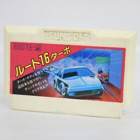 Famicom ROUTE 16 TURBO Cartridge Only Nintendo fc