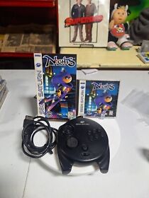Nights Into Dreams... (Sega Saturn, 1996) With Manual & 3D  Game Pad Controller 