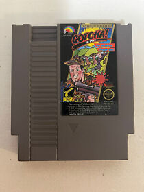Gotcha! The Sport! (Nintendo NES, 1987) Tested And Authentic