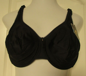 Wacoal Basic Beauty Underwire bra size 44DDD Style 855192  black
