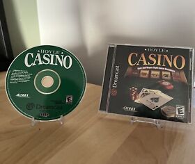 Hoyle Casino (Sega Dreamcast, 2000) Complete  Case and Manual CIB Tested Works