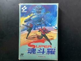 Konami Super Contra Nintendo Famicom NES Used Action/Adventure Retro from Japan 