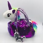 Unicorn Little Jupiter Plush Pet Set Purse Stuffed Animal Toy Birthday Gift