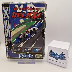 Virtua Racing Deluxe - Sega 32X - Complete, boxed with manual - Tested - Pal
