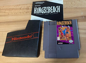 Kings of the Beach (Nintendo Entertainment System {NES}, W/ Manual & Sleeve !