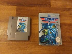 Top Gun: The Second Mission + box - Nintendo NES - cleaned & tested