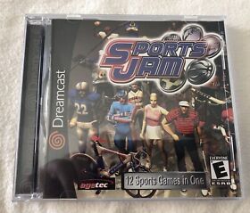 Sports Jam (Sega Dreamcast, 2001), CIB w/ Manual