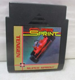 Super Sprint (Nintendo NES, 1989) Genuine OEM  Authentic Tested Working Good 