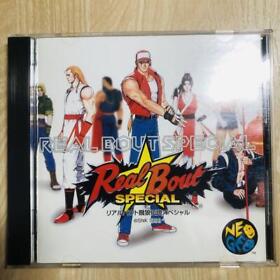 Neo Geo SNK Real Bout Fatal Fury Special  Neogeo CD SNK "good" Japan Used