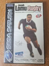 Jonah Lomu Rugby -Sega Saturn - PAL Complete GC