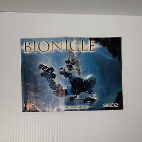 Lego 8602 Bionicle Toa Metru Nokama Instructions BOOKLET ONLY 