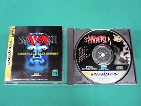 Sega Saturn -- SAVAKI -- *JAPAN GAME* SS. 20089