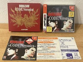BioHazard (Resident Evil) - CODE: Veronica (Sega Dreamcast,2000) from japan