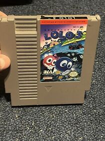Adventures of Lolo 3 Nintendo NES Cart only TESTED authentic
