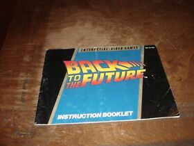 Back to the Future Manual Only NES Nintendo