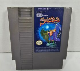 Solstice: The Quest For The Staff Of Demons Nintendo NES Cartridge Only