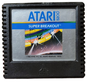 Super Breakout (Atari 5200) Game Cartridge Only! Tested / Works!