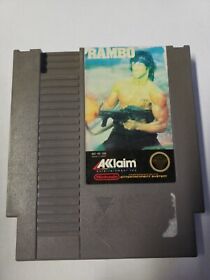 Rambo - Nintendo NES Game Authentic - Catridge Only
