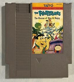 Nintendo NES The Flintstones The Rescue Of Dino & Hoppy - Professionally Cleaned