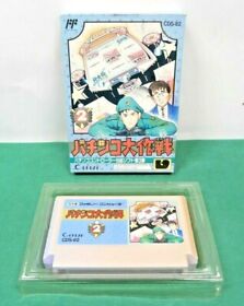 NES - PACHINKO DAISAKUSEN 2 - Boxed. w/o manual. Famicom, Japan Game 12769