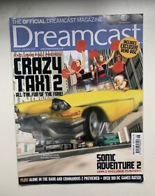 Dreamcast - THE OFFICIAL DREAMCAST MAGAZINE.  Issue 20. June 2001 - CRAZY TAXI 2