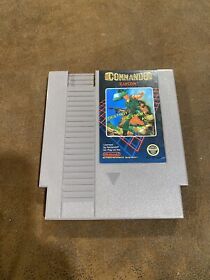 Commando (Nintendo Entertainment System, 1986) NES Tested  Authentic 5 Screw