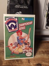 Kay Bee Toys R Us Authentic Vidpro Card Little League Baseball NES Nintendo VTG