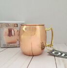 New! ODI Solid Copper Moscow Mule Mug Hammered 16oz Cup