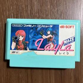 Nintendo Famicom Layla Action Game Japan Import Retro Cartridge Only