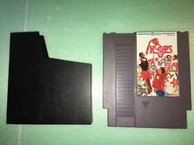 ORIGINAL 1989 Nintendo NES Basketball game HOOPS